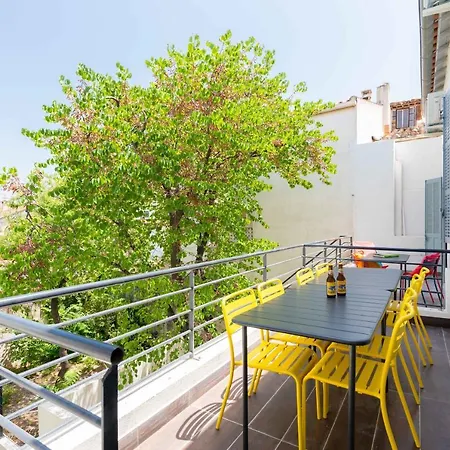 Le Concorde 3 - Appartement 2 Chambres - 8 Pers - Terrasse - Clim Marseille Exterior photo